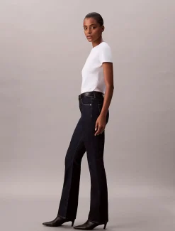 Calvin Klein Jeans naisten farkut SKINNY BOOT CK CLASSIC RINSE, tummansininen