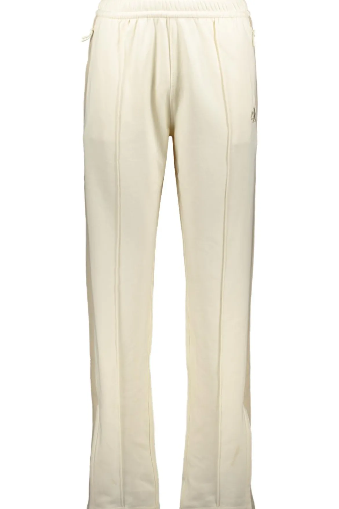 Calvin Klein Jeans naisten housut Stretch Terry Track Pant, luonnonvalkoinen