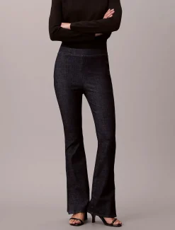 Calvin Klein Jeans naisten leggingsit PULL ON LEGGING CK CLASS, tummansininen
