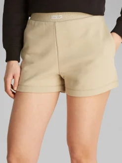 Calvin Klein Jeans naisten shortsit, PLACED INSTITUTIONAL SHORT Vaalea Beige