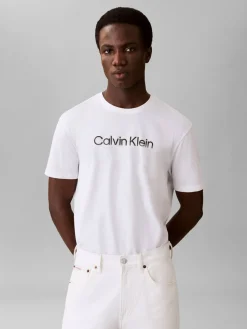 Calvin Klein Menswear miesten t-paita L30S EU Wholesale Sportswear Grap, valkoinen