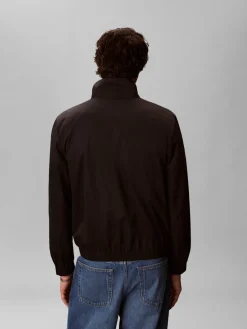 Calvin Klein Menswear tuulitakki LS Nylon Stand Collar Windbreaker, musta