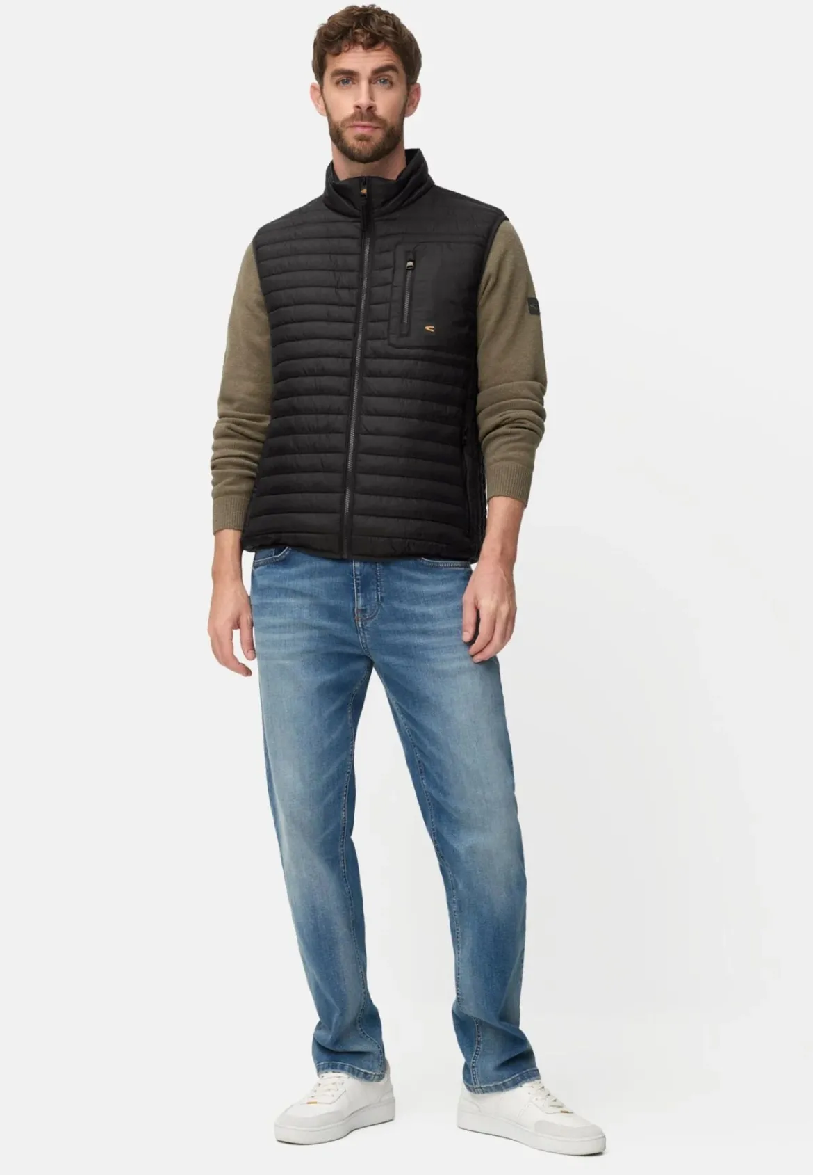 Camel Active miesten liivi Insulated Vest, hiilenmusta