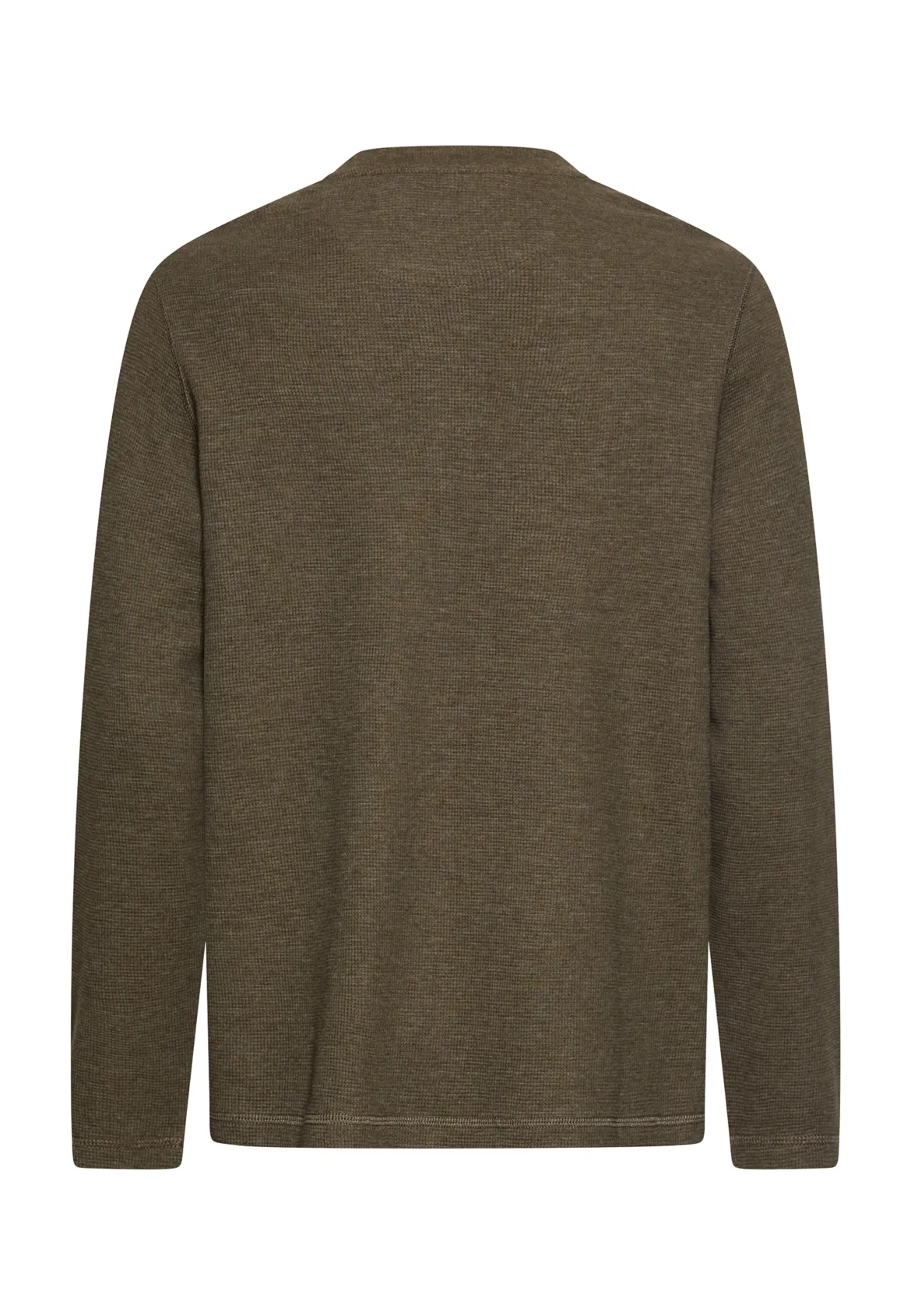 Camel Active miesten pitkähihainen paita Henley, khaki