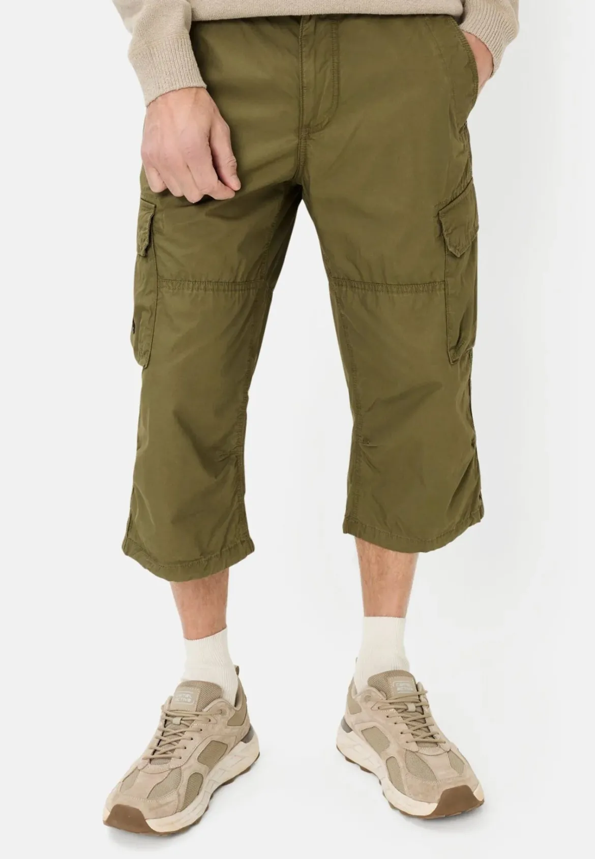 Camel Active miesten shortsit Capri Shorts LOS, khaki