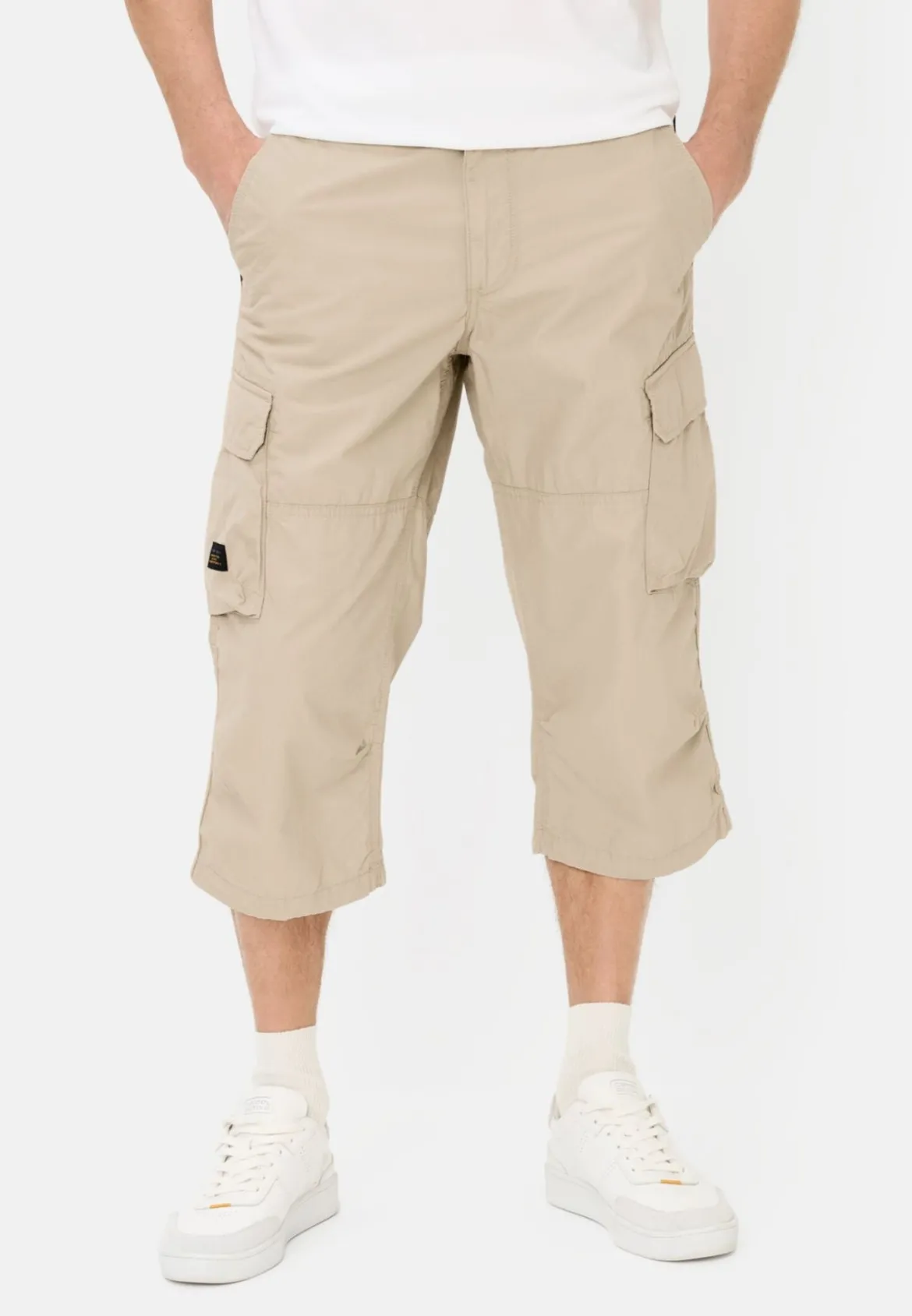 Camel Active miesten shortsit Long Cargo, beige