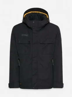 Camel Active miesten toppatakki Insulated Jacket, hiilenmusta