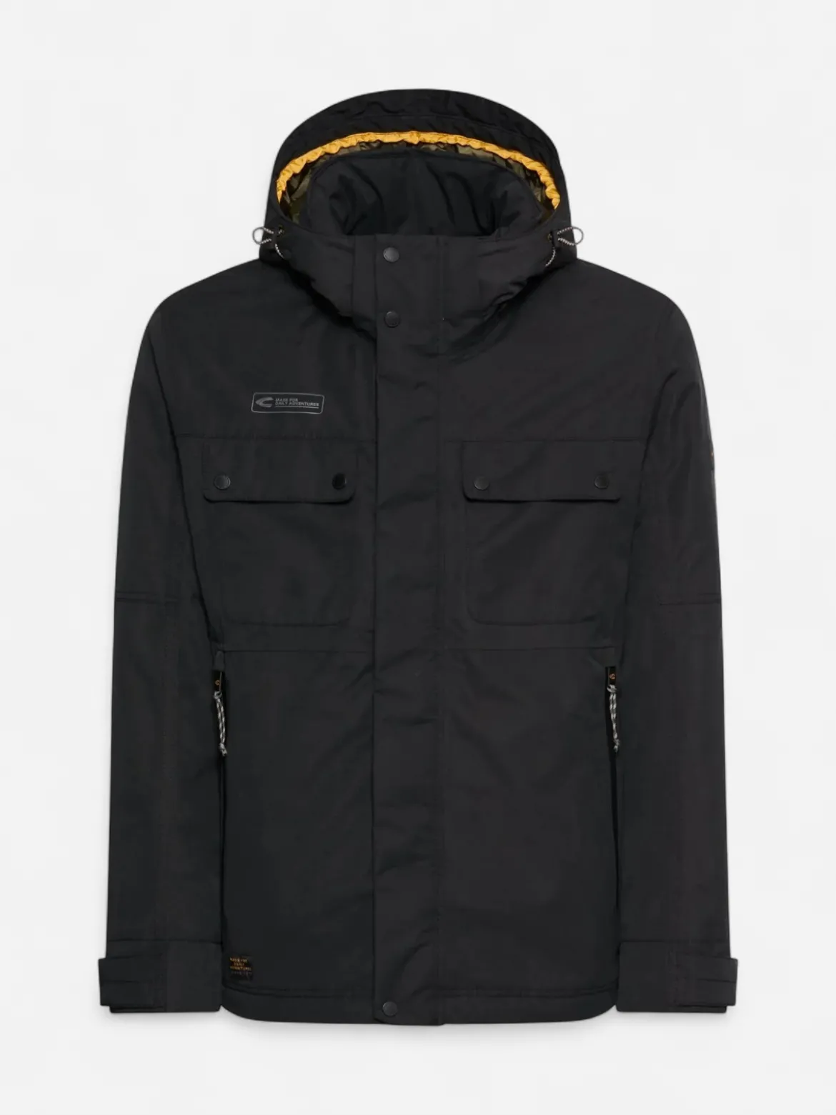Camel Active miesten toppatakki Insulated Jacket, hiilenmusta