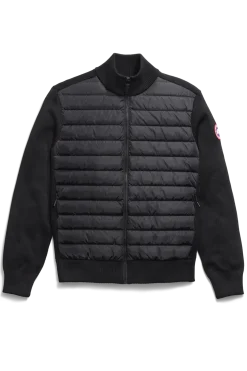 Canada Goose miesten hybriditakki Hybridge Knit Jacket - Classic Disc, musta