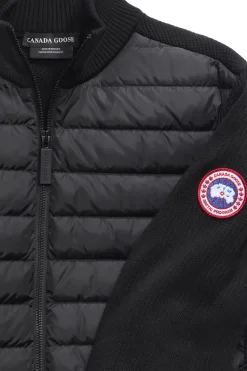 Canada Goose miesten hybriditakki Hybridge Knit Jacket - Classic Disc, musta