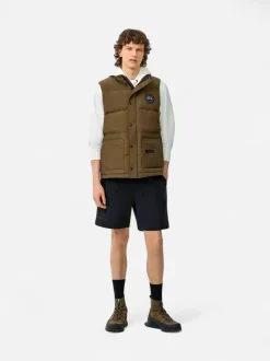 Canada Goose Miesten Liivi, FREESTYLE CREW VEST Tummanvihreä