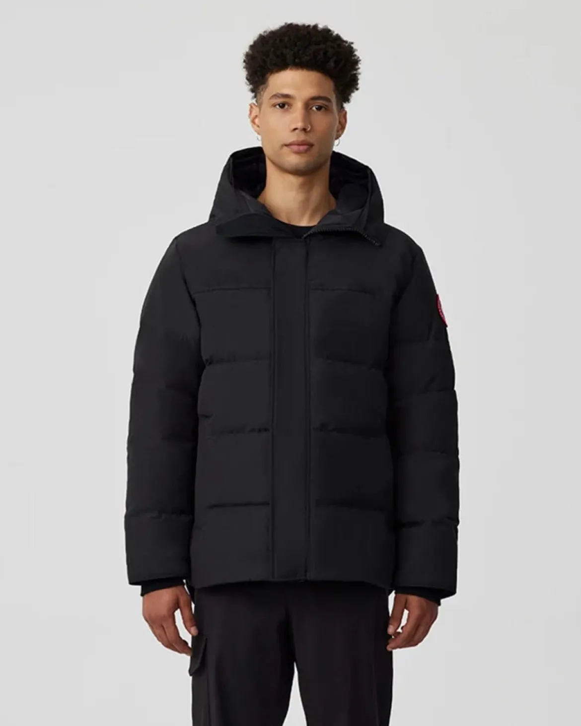 Canada Goose Miesten Untuvatakki, Macmillan Parka Musta