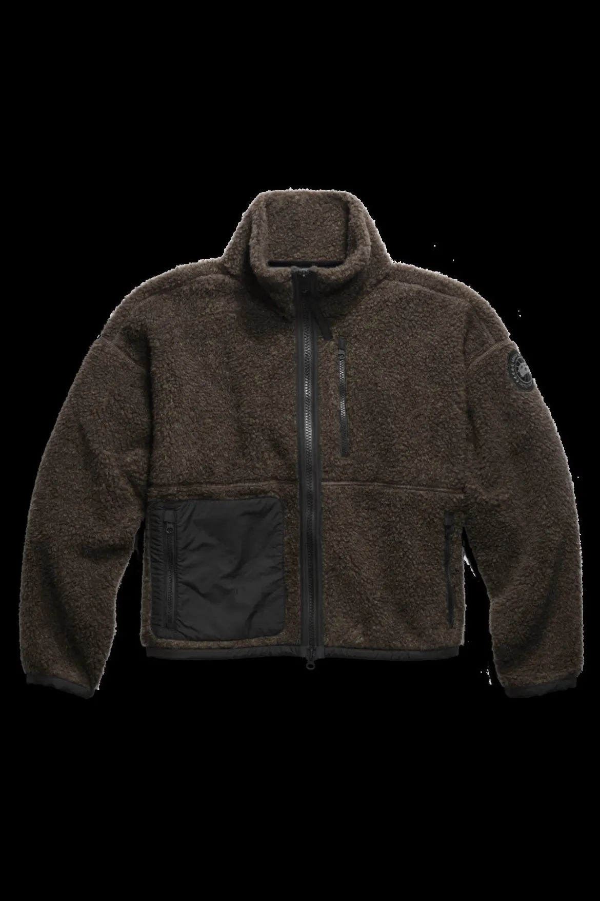 Canada Goose naisten fleecetakki SIMCOE FLEECE JACKET, tummanruskea