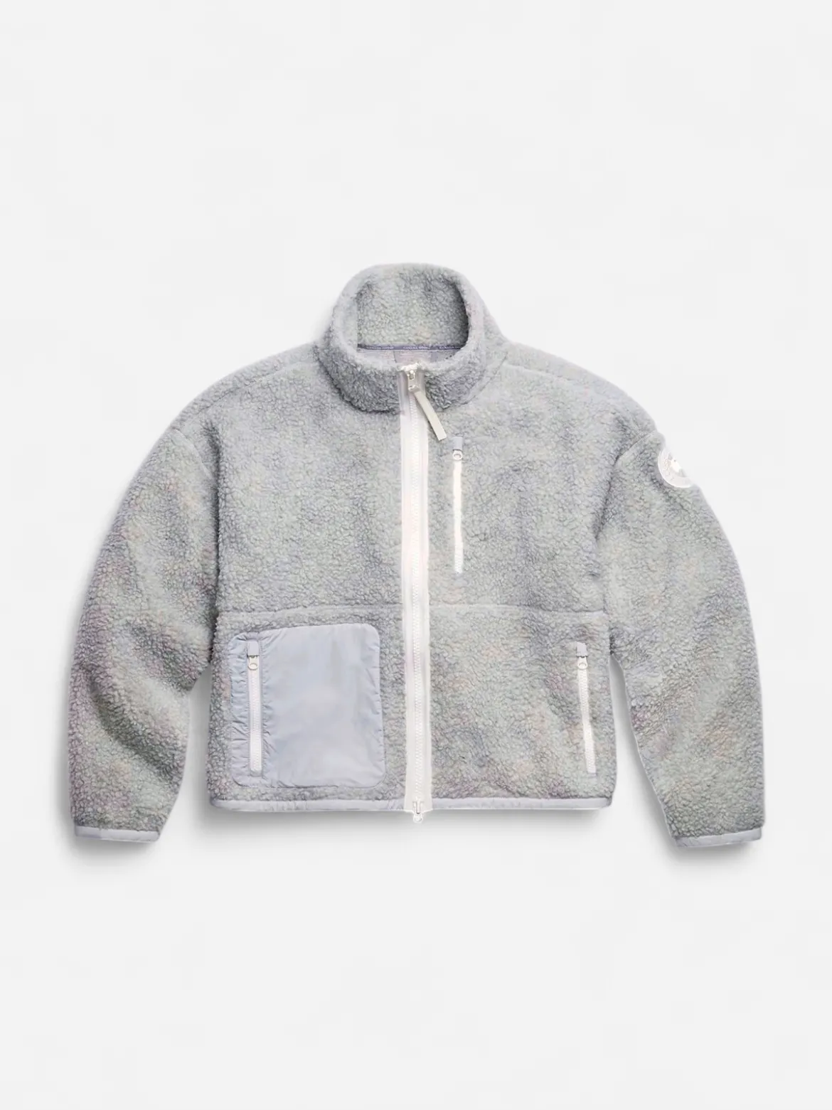 Canada Goose naisten fleecetakki Simcoe Fleece Jacket, vaaleanharmaa