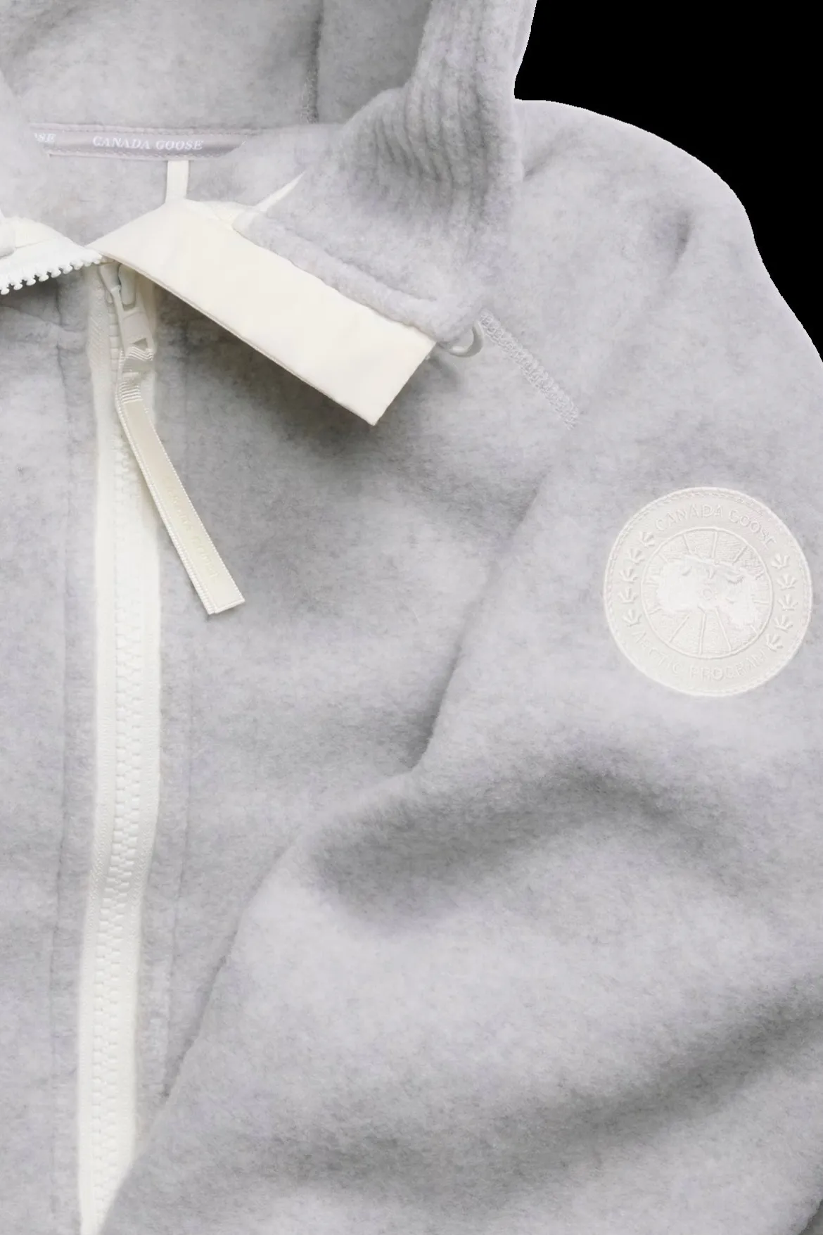 Canada Goose naisten fleecetakki CHILLIWALK FLEECE BOMBER, vaaleanharmaa