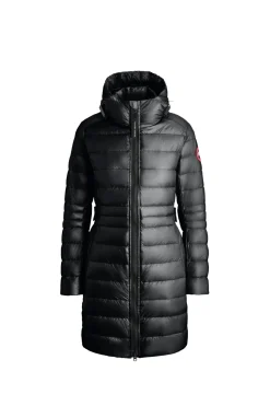 Canada Goose Naisten Kevytuntuvatakki, Cypress Hooded Jacket Musta