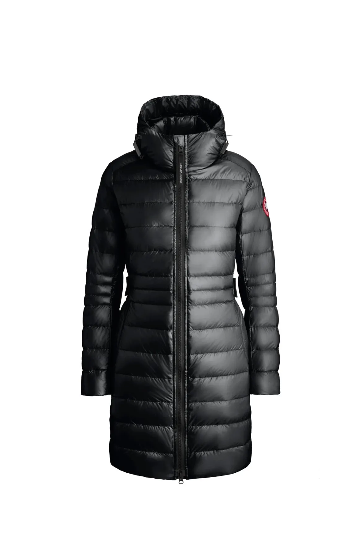 Canada Goose Naisten Kevytuntuvatakki, Cypress Hooded Jacket Musta