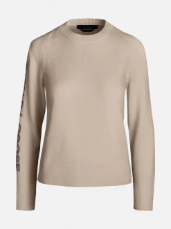 Canada Goose Naisten Merinovillainen Neule, SATURNA CREWNECK Vaaleanpunainen