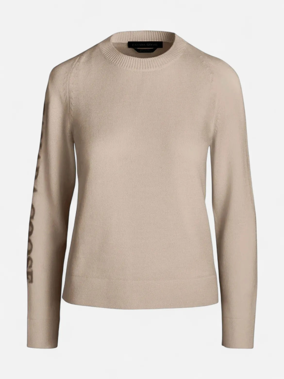 Canada Goose Naisten Merinovillainen Neule, SATURNA CREWNECK Vaaleanpunainen