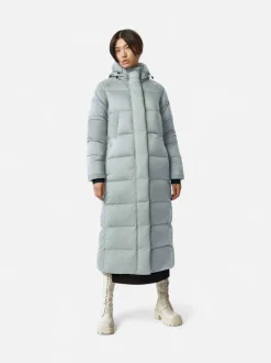 Canada Goose Naisten Untuvatakki, Alliston Parka Vaaleanharmaa
