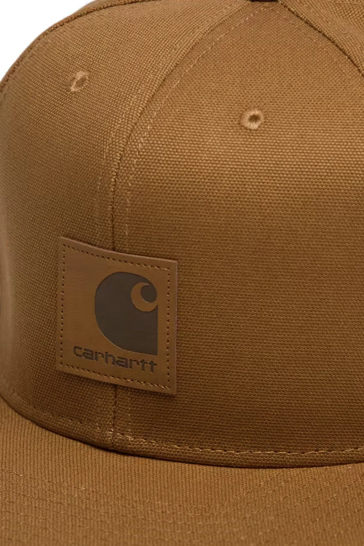 Carhartt lippis Logo Cap, konjakinruskea