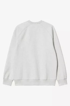 Carhartt miesten collegepaita Chase Sweatshirt, vaaleanharmaa
