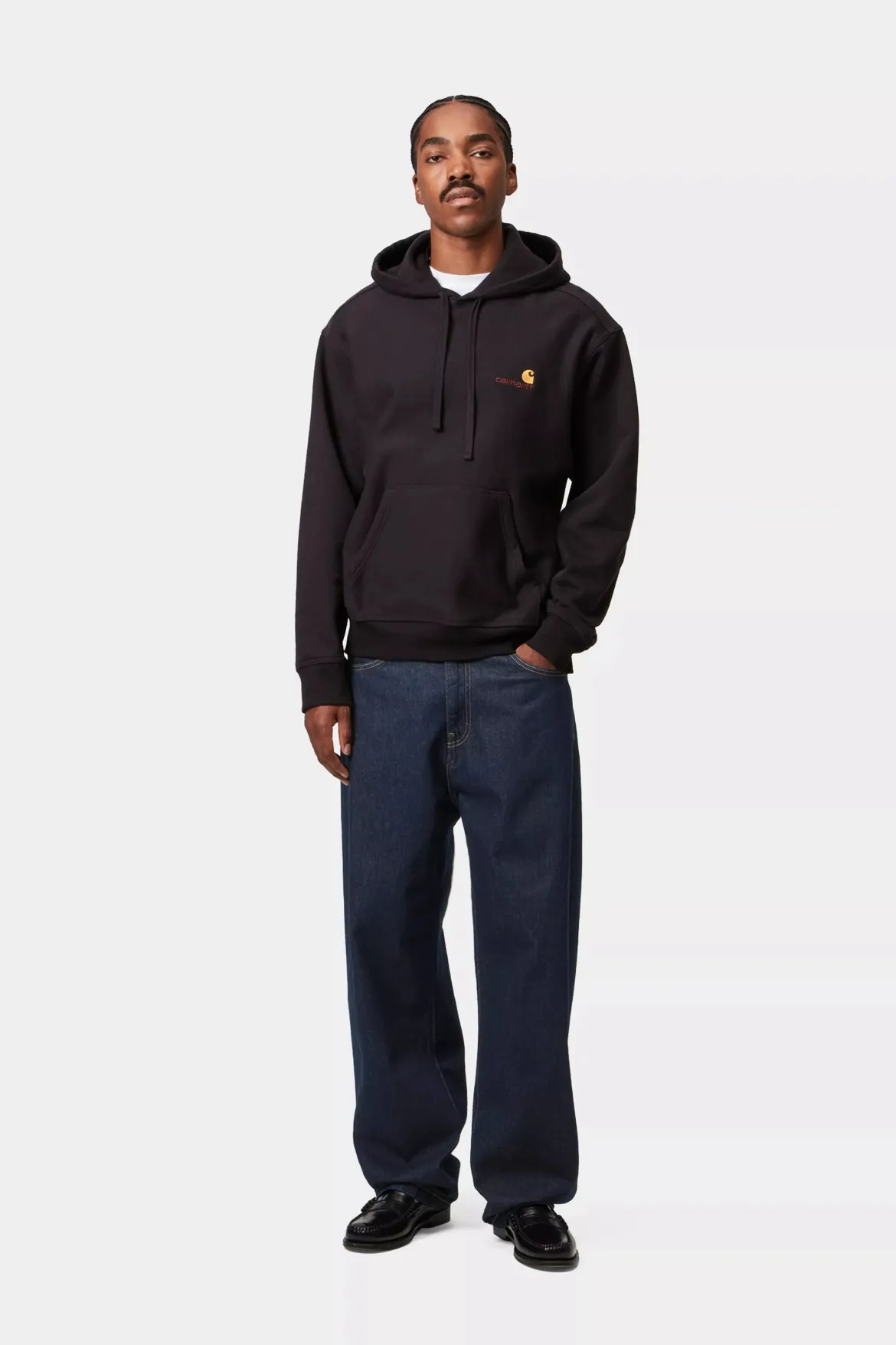 Carhartt miesten farkut Landon, sininen, indigo