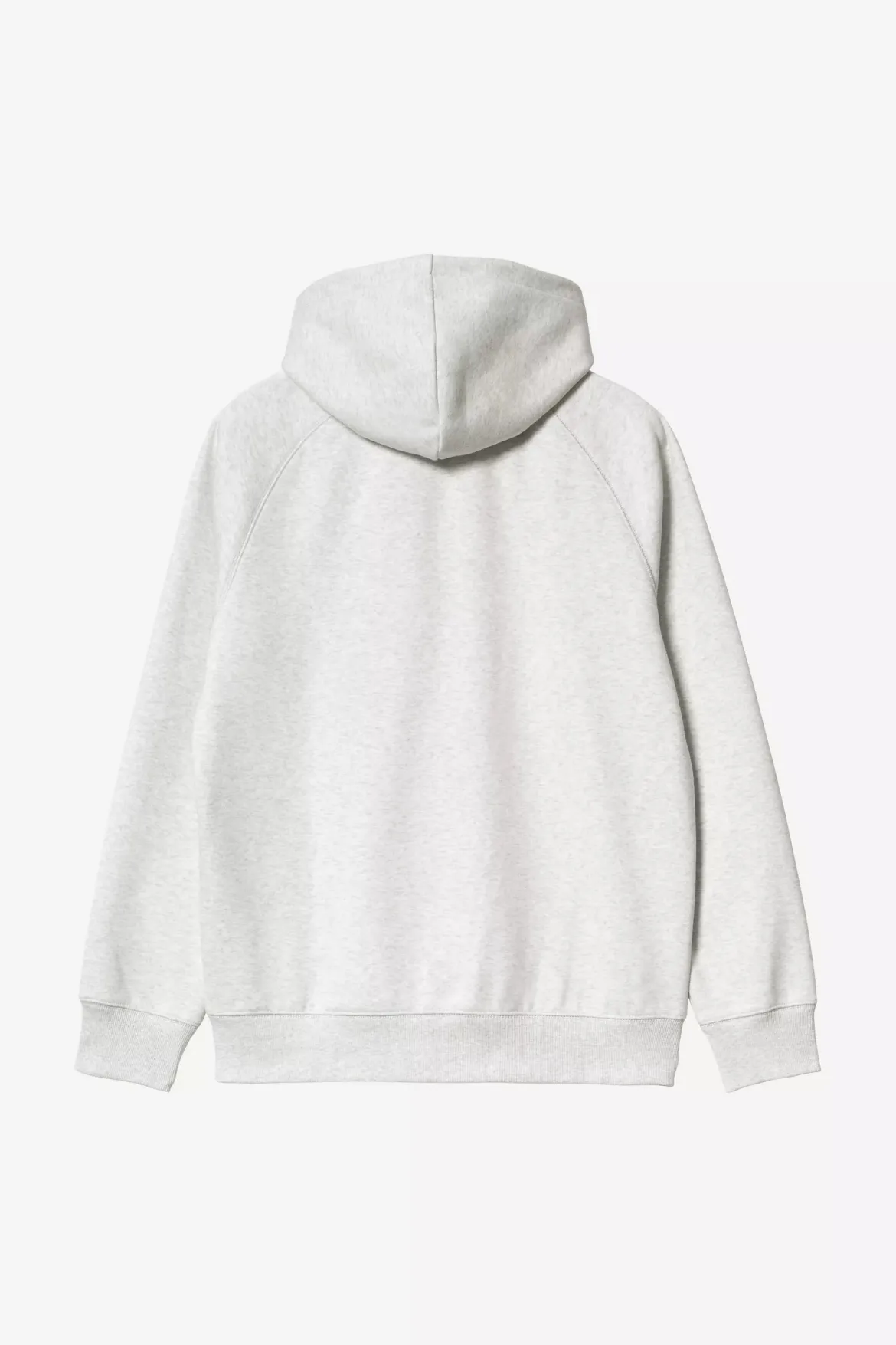 Carhartt miesten Huppari Hooded Chase Jacket, Vaaleanharmaa meleerattu
