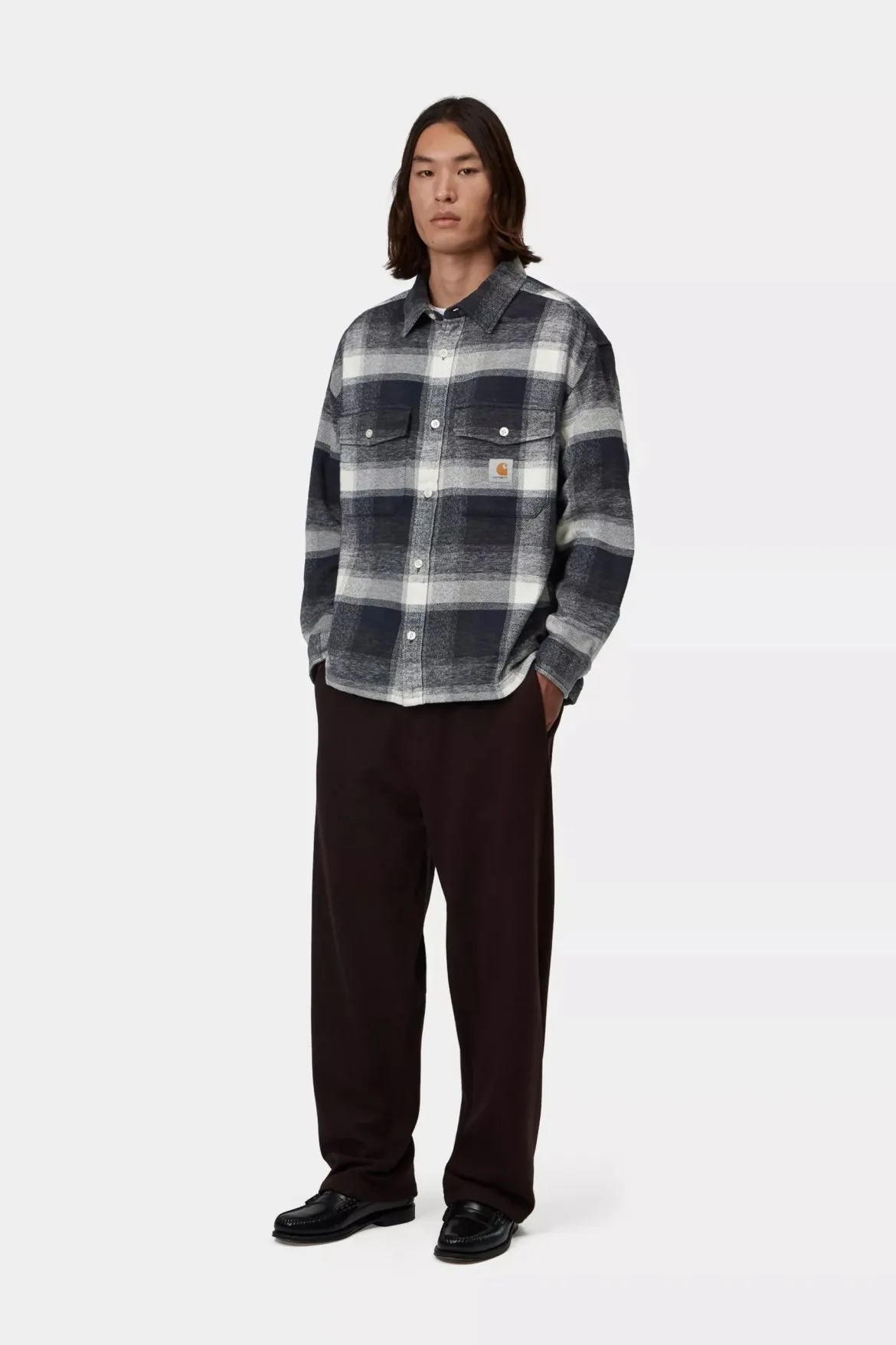 Carhartt miesten paitatakki Esterson, sininen ruutu