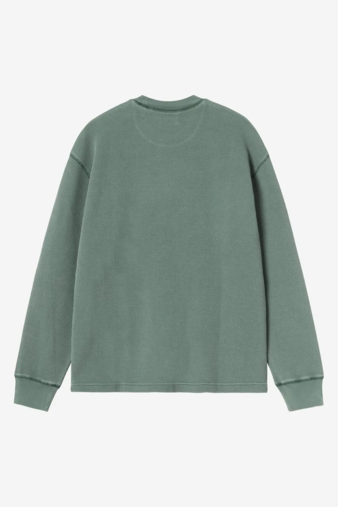 Carhartt miesten pitkähihainen paita Vista Waffle, vihreä