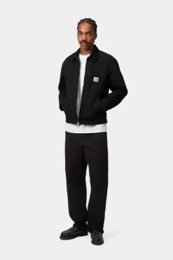 Carhartt miesten takki Detroit Jacket (Summer) Dearborn Canvas, musta