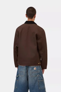 Carhartt miesten takki Detroit Jacket (Winter), tummanruskea