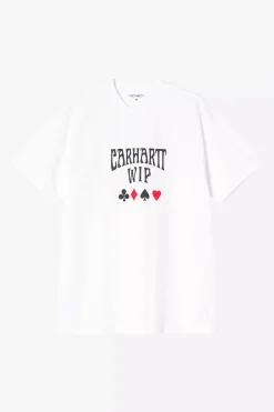 Carhartt miesten t-paita Deck T-Shirt, valkoinen