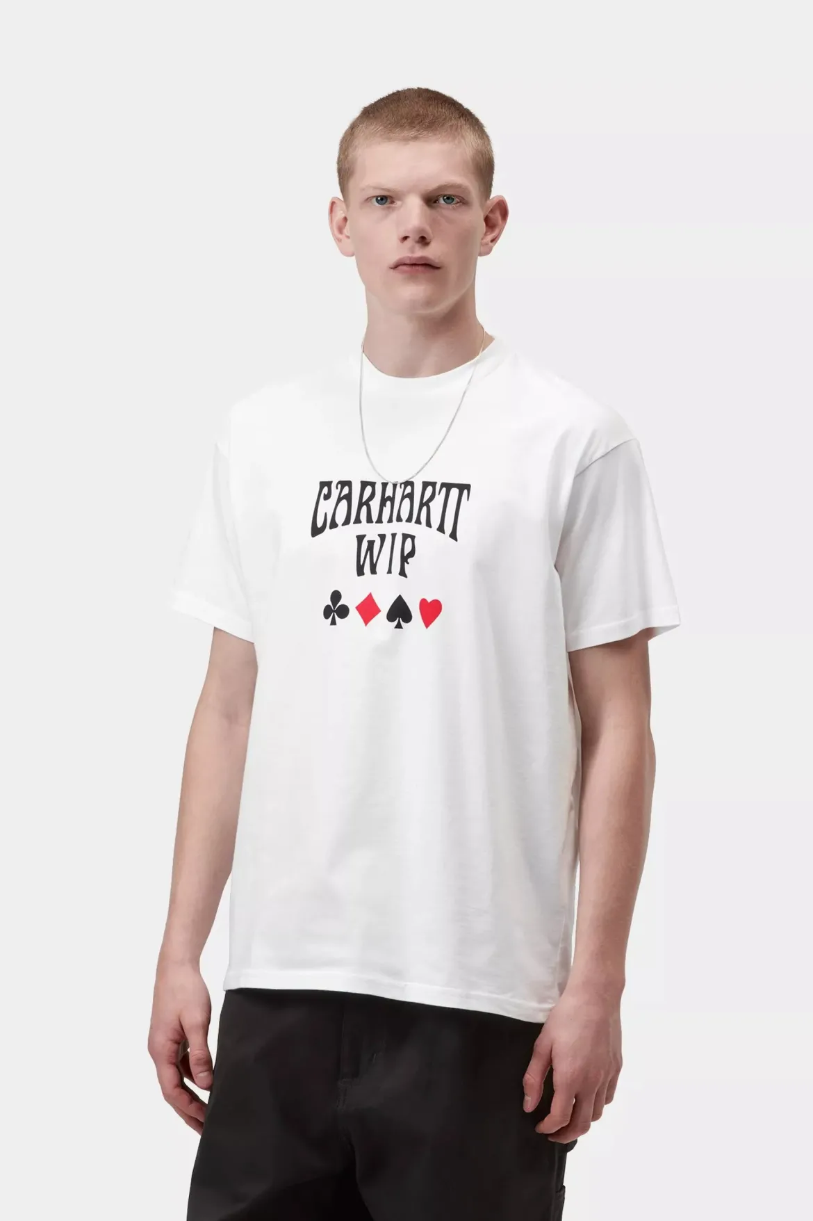 Carhartt miesten t-paita Deck T-Shirt, valkoinen