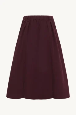 Claire hame Nunia Skirt, viininpunainen