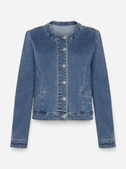 Claire naisten farkkutakki Eugenia Denim Jacket, sininen