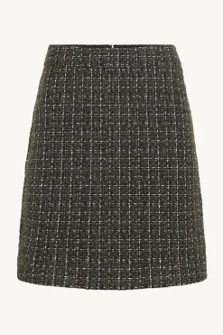 Claire naisten hame, NANINA SKIRT Musta Kuosi