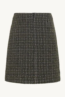 Claire naisten hame, NANINA SKIRT Musta Kuosi