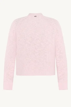 Claire Naisten neuletakki Celine Cardigan, vaaleanpunainen