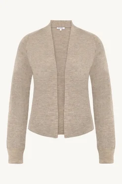 Claire Naisten Neuletakki, CELINE CARDIGAN 100% EASY CARE MERINO Hiekka