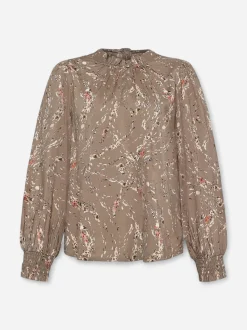 Claire naisten pusero Raquel, kuosillinen beige