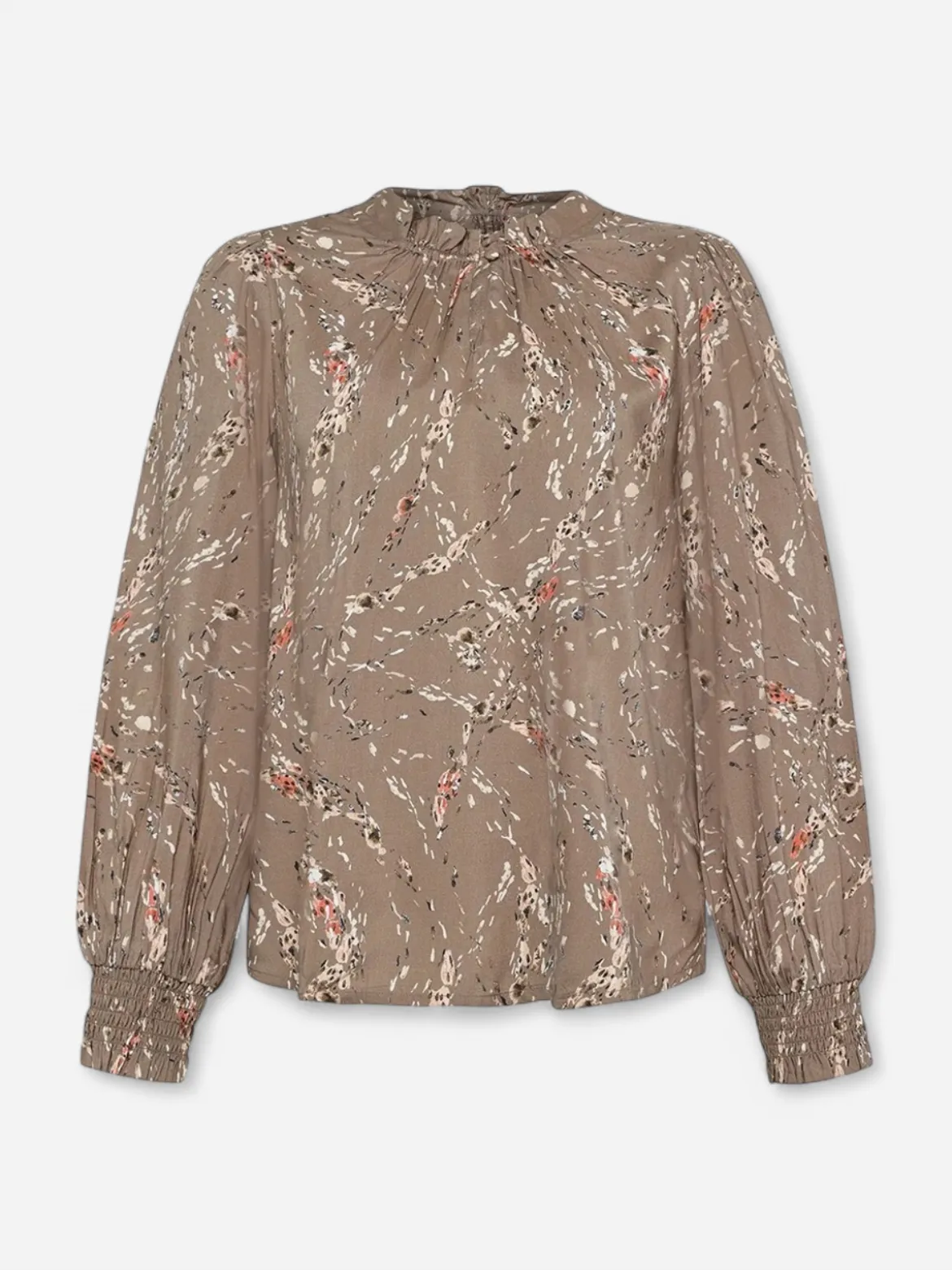 Claire naisten pusero Raquel, kuosillinen beige