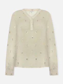 Claire naisten pusero, RASMIA BLOUSE Nude