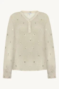 Claire naisten pusero, RASMIA BLOUSE Nude