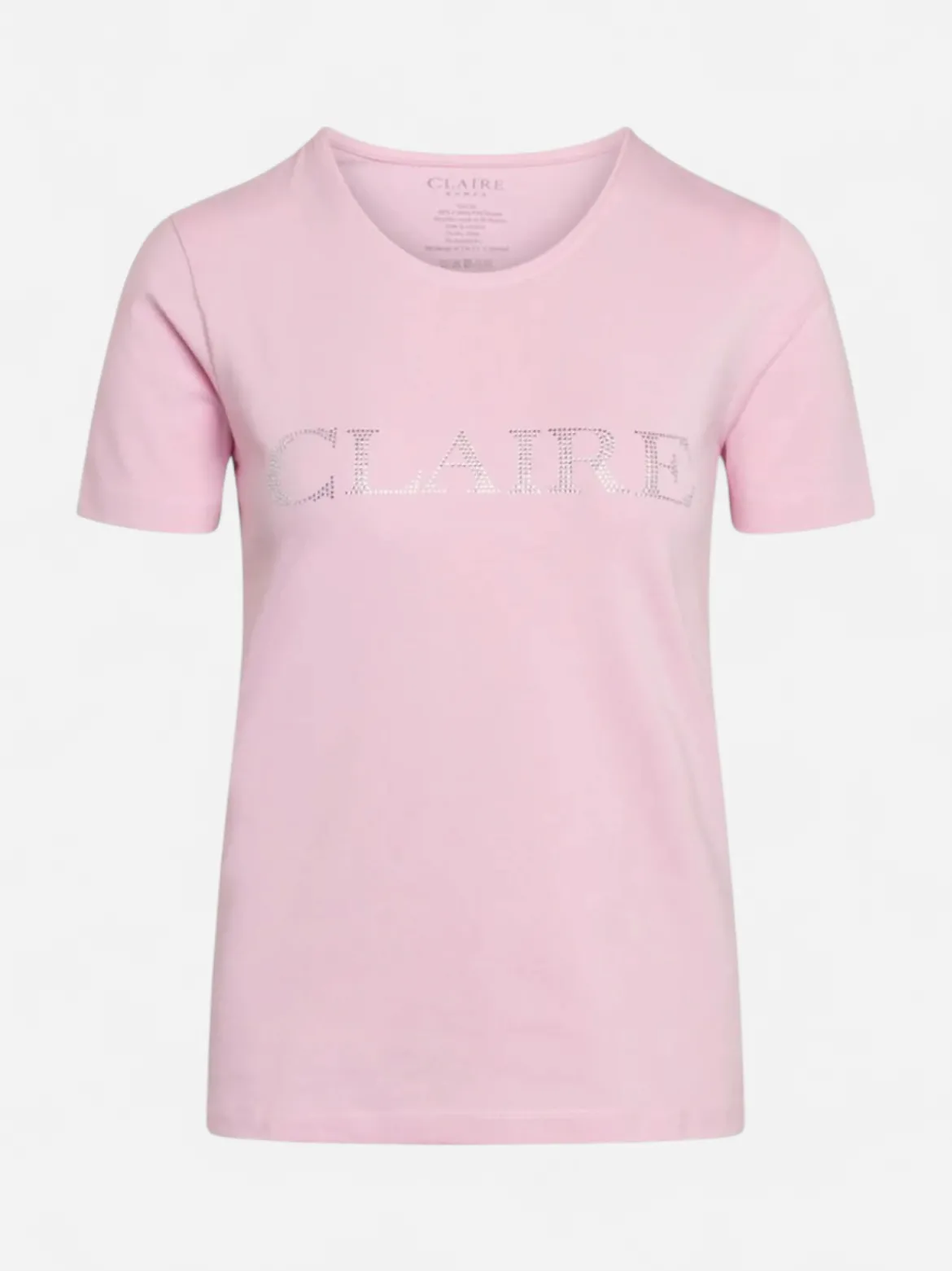 Claire naisten T-paita Allison Logo, vaaleanpunainen