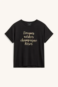 Claire naisten t-paita Aoife, Black