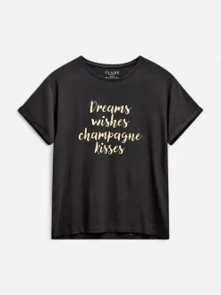 Claire naisten t-paita Aoife, Black