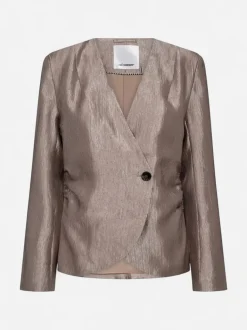 Co'Couture naisten Bleiserit Ringocc, beige