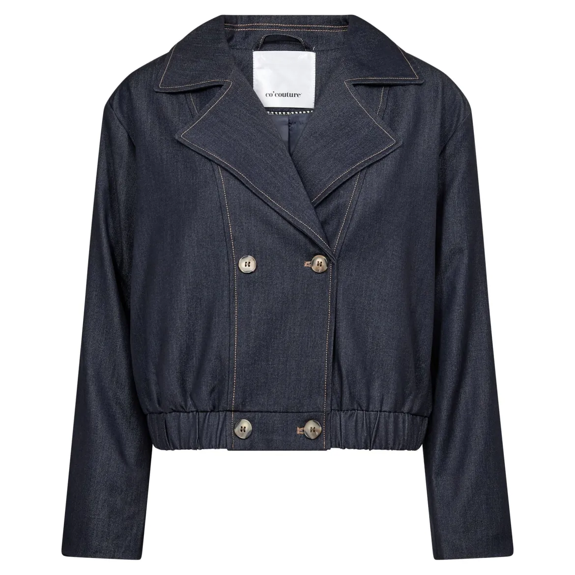 Co’Couture naisten bleiserit TerryCC Double Breasted Blazer, tummansininen