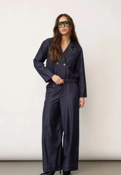 Co’Couture naisten bleiserit TerryCC Double Breasted Blazer, tummansininen